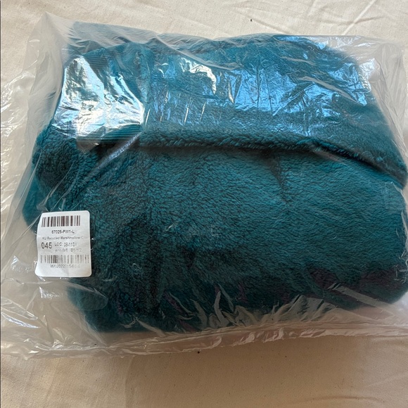 Hanna Andersson Teal Fleece dinosaur character zip suit kids size large - Picture 9 of 9